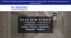 Desktop Screenshot of hisolutionconsultoria.com